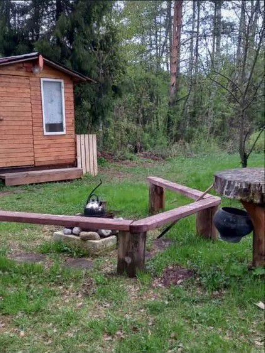 Уникальный дом с чаном и сауной у воды и у леса